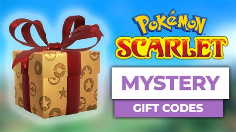 pokémon scarlet and violet mystery gift codes